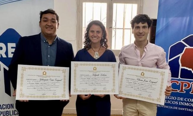 Imagen notiocia JURARON TRES NUEVOS MATRICULADOS EN EL CCPISE